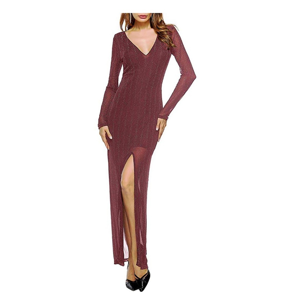 Long Sexy Split Dress